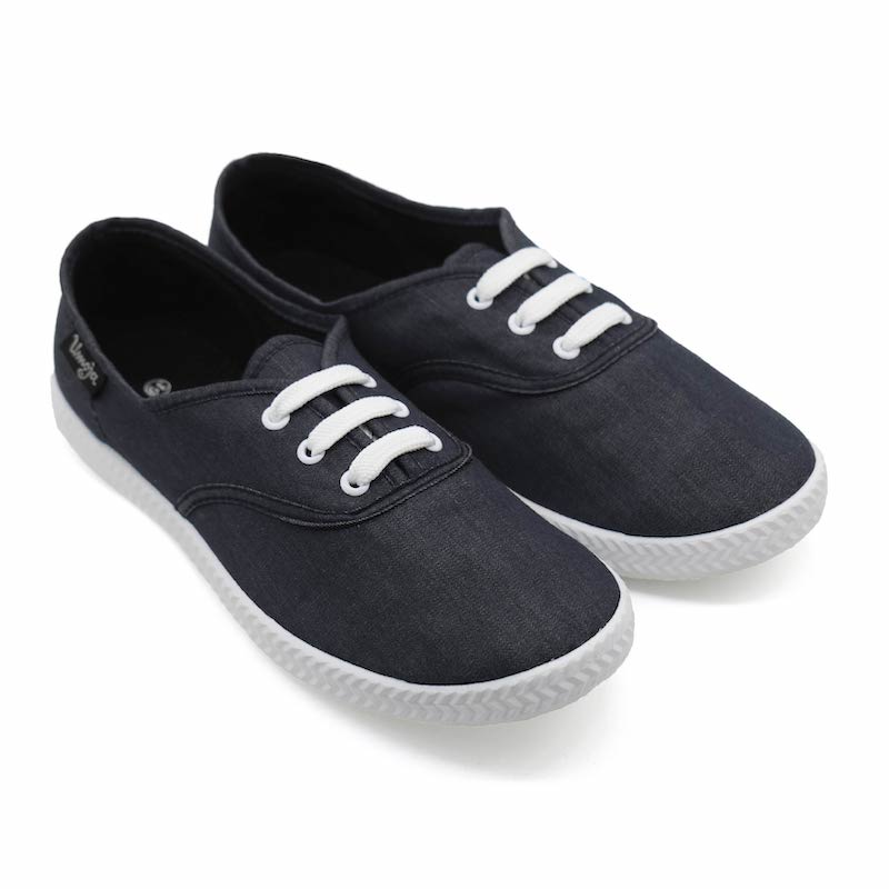 Tomcat Denim Canvas Shoes - Black - Pure Nurslings
