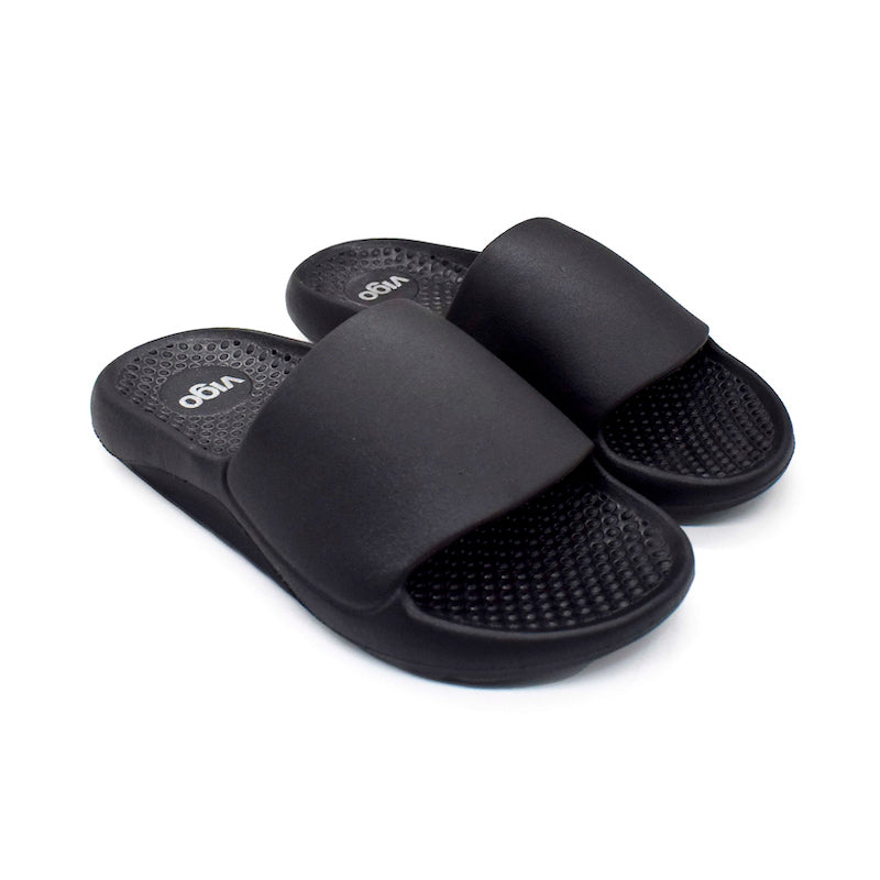 Vigo Glide Sandals - Black - Pure Nurslings