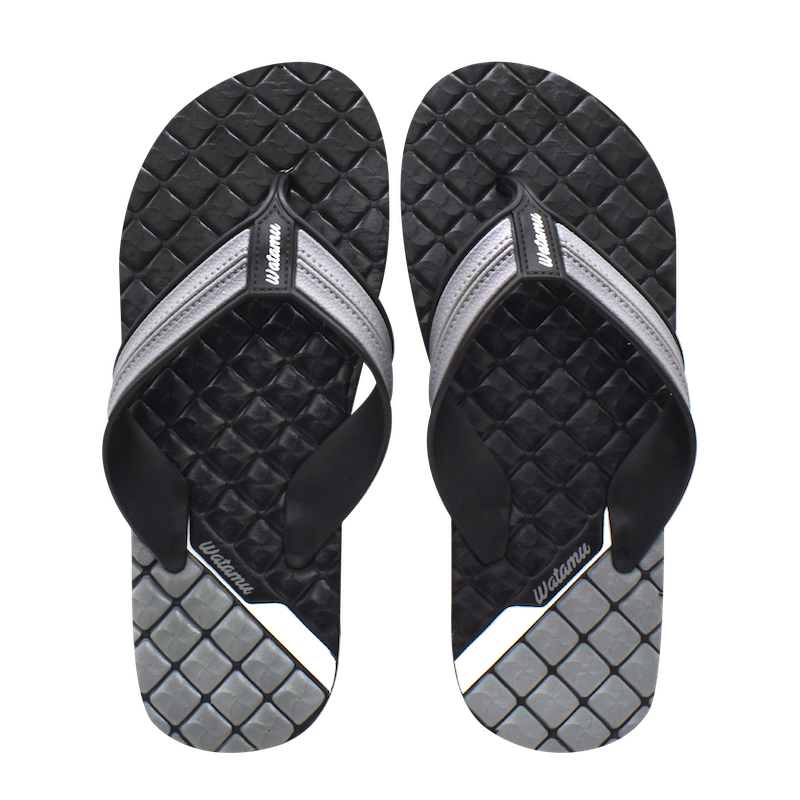 Watamu Checkers Slippers - Black - Pure Nurslings