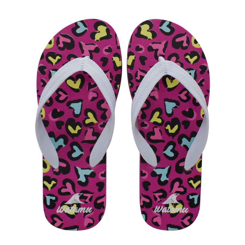 Watamu Hearts Slippers - Pink - Pure Nurslings
