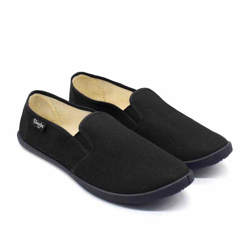 Emmy Salama Canvas Shoes - Black - Pure Nurslings