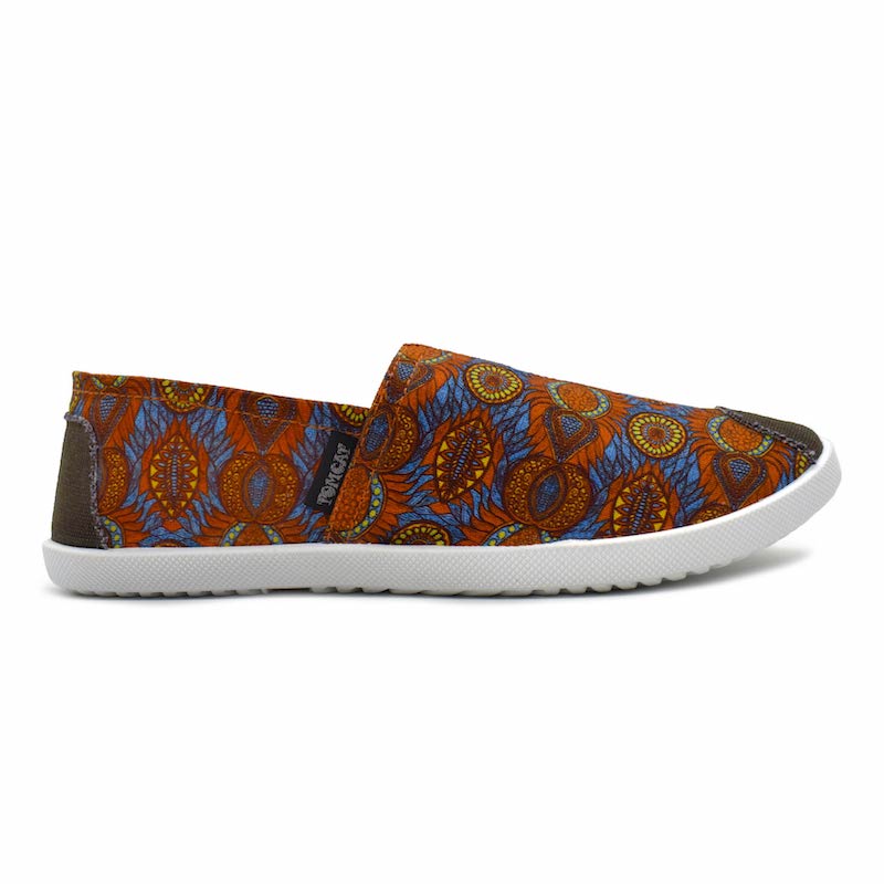 Emmy Chapisha Canvas Shoes - Multi Blue - Pure Nurslings