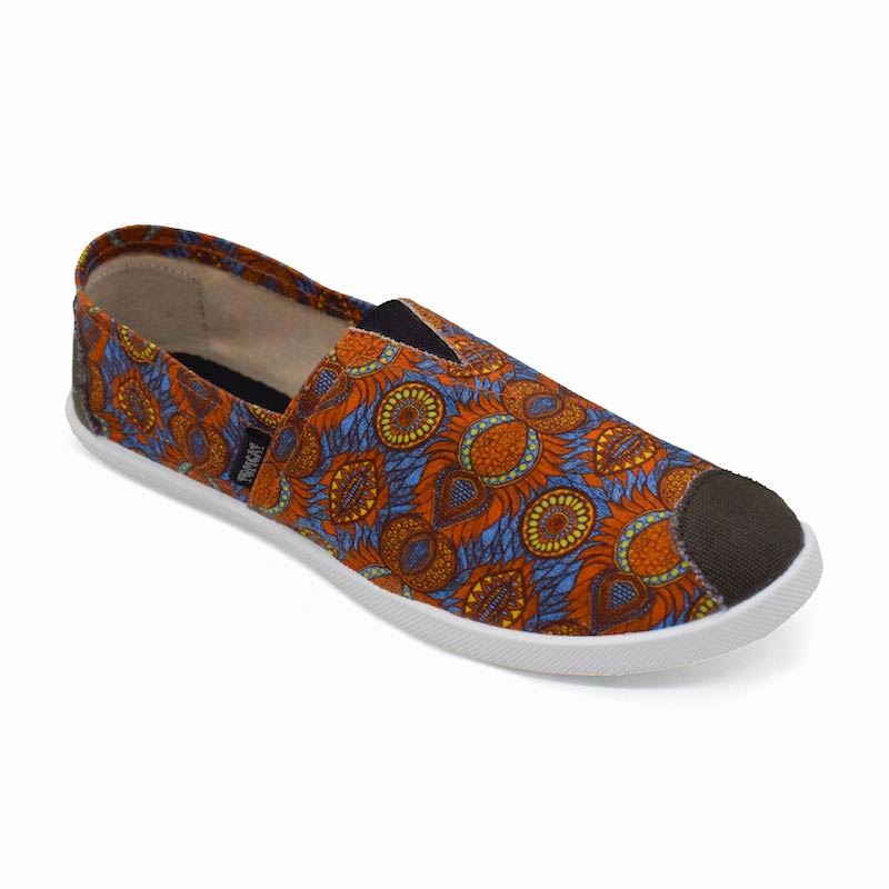 Emmy Chapisha Canvas Shoes - Multi Blue - Pure Nurslings