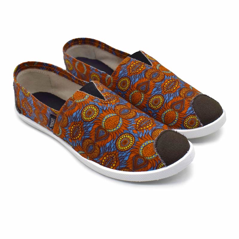 Emmy Chapisha Canvas Shoes - Multi Blue - Pure Nurslings