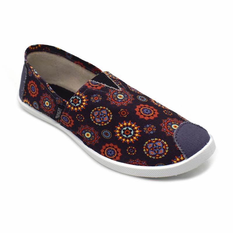 Emmy Chapisha Canvas Shoes - Multi Purple - Pure Nurslings