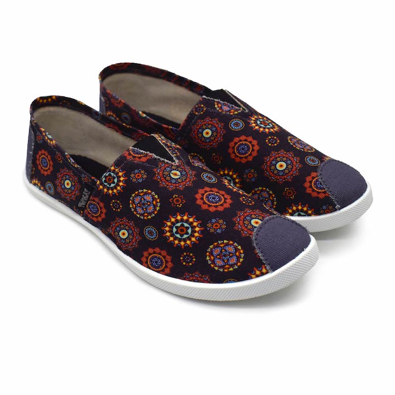 Emmy Chapisha Canvas Shoes - Multi Purple - Pure Nurslings