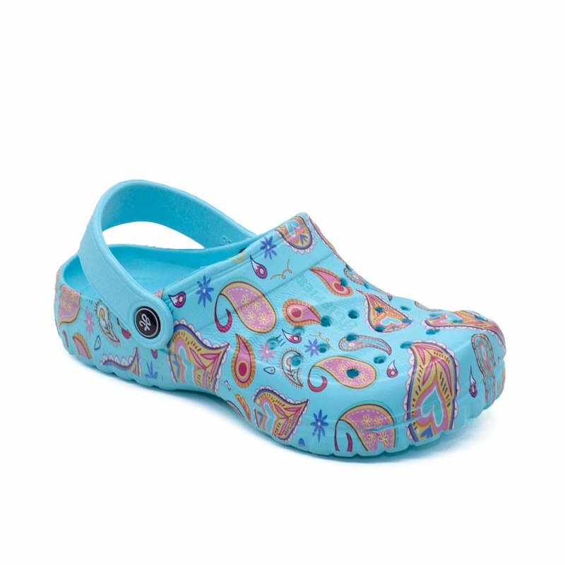 Hippies Print - Aqua Ethnic - Pure Nurslings