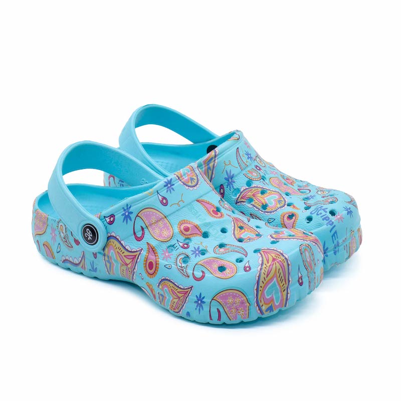 Hippies Print - Aqua Ethnic - Pure Nurslings