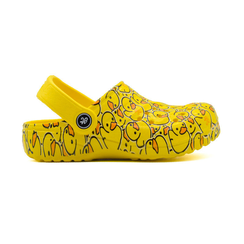 Hippies Print - Yellow Duck - Pure Nurslings