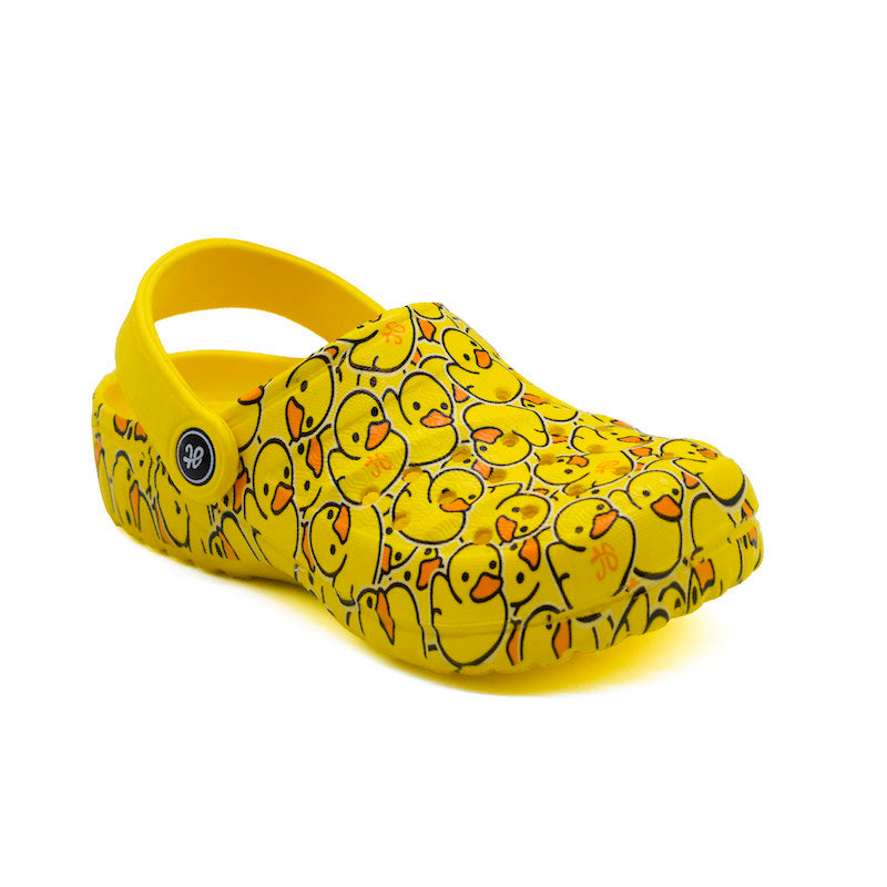 Hippies Print - Yellow Duck - Pure Nurslings