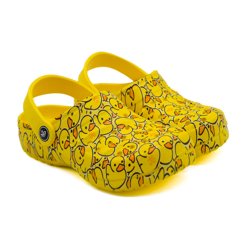 Hippies Print - Yellow Duck - Pure Nurslings