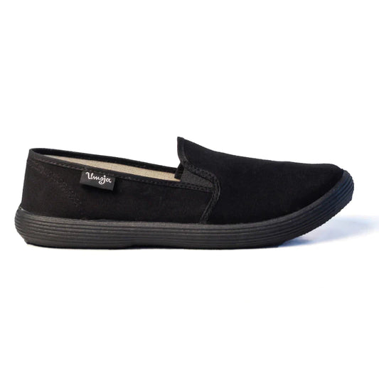 Someka Canvas Shoes - Black (23-36) - Pure Nurslings