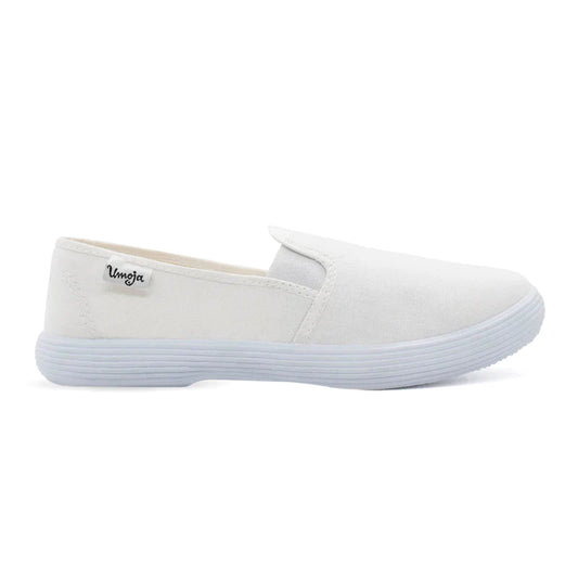 Someka Canvas Shoes - White (23-36) - Pure Nurslings