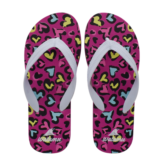 Watamu Hearts Slippers - Pink - Pure Nurslings