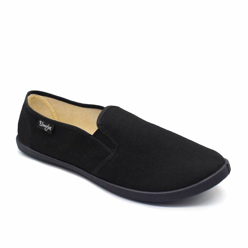 Emmy Salama Canvas Shoes - Black - Pure Nurslings